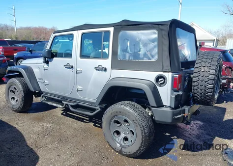 2017 Jeep Wrangler Unlimited Sport from USA, damaged, VIN 1C4BJWDG8HL527598